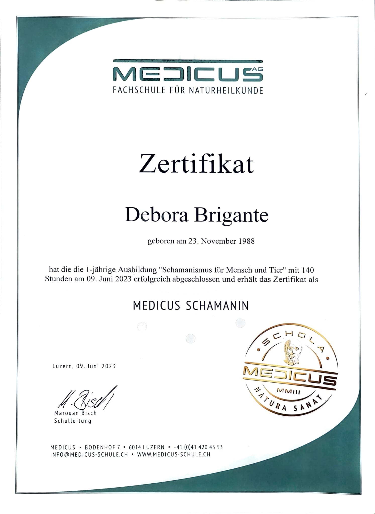 Zertifikat 3
